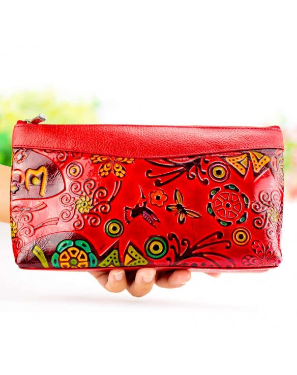 Red pouch case