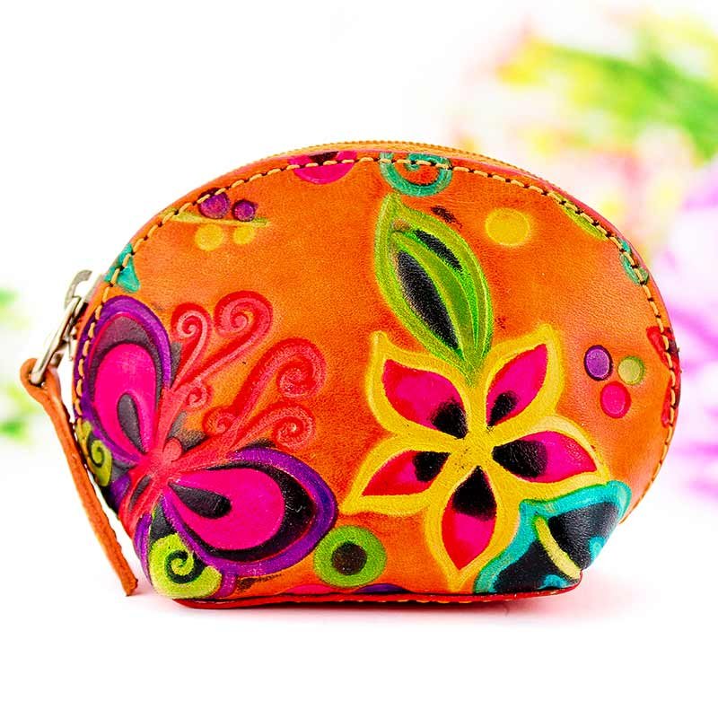 Woman coin pouch