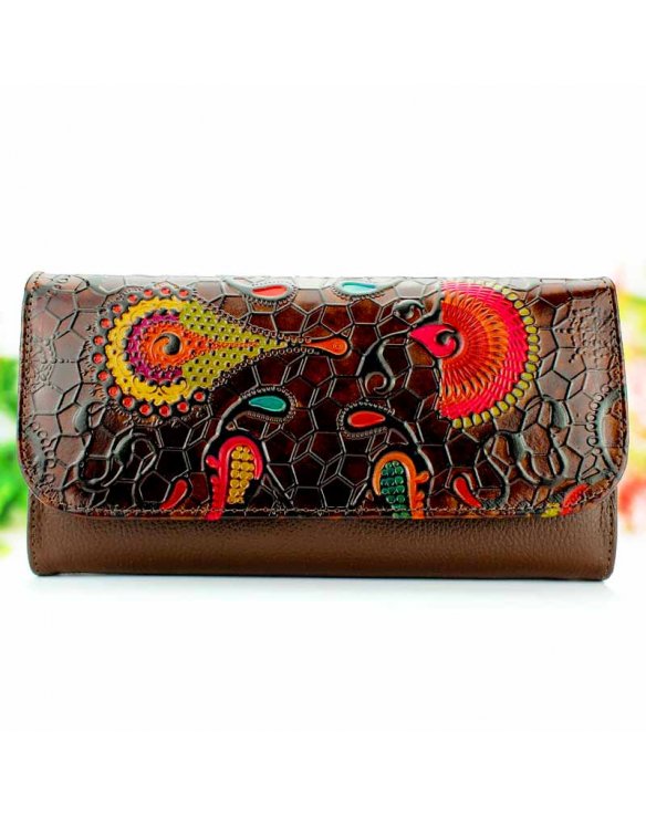 Leather Womens wallet