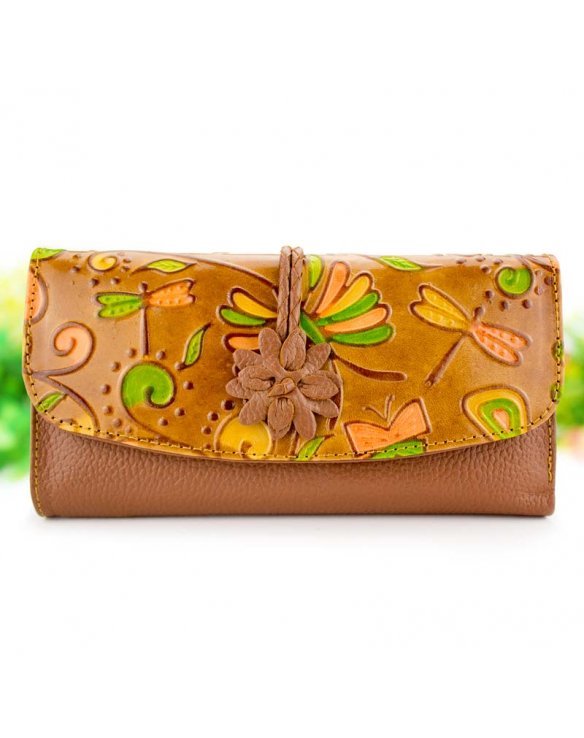 Wallet purse with coin purse